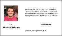 eine Anzeige